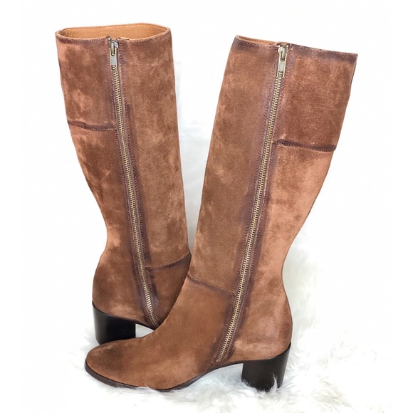 Frye Nova Flower Tall Suede Boot **BLACK FRIDAY** - Picture 7 of 8